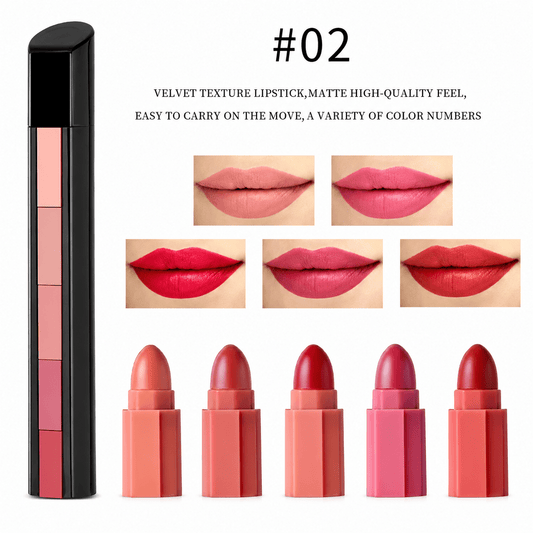 Velvet Texture Lipstick Matte High Quality Multicolor Shades