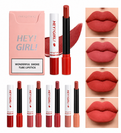 High Pigment Matte Lipstick Set of 4 | Long Lasting Smudge Proof Velvet Matte Lipsticks