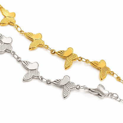 1PC Korean Butterfly Anklet Baraclet