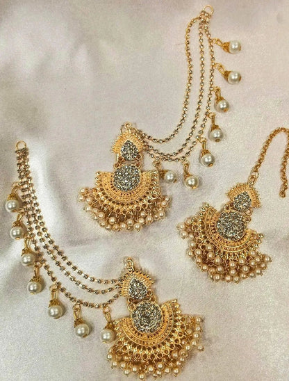 Golden Multicolor Jhumkas for Weddings & Festivals