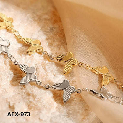 1PC Korean Butterfly Anklet Baraclet