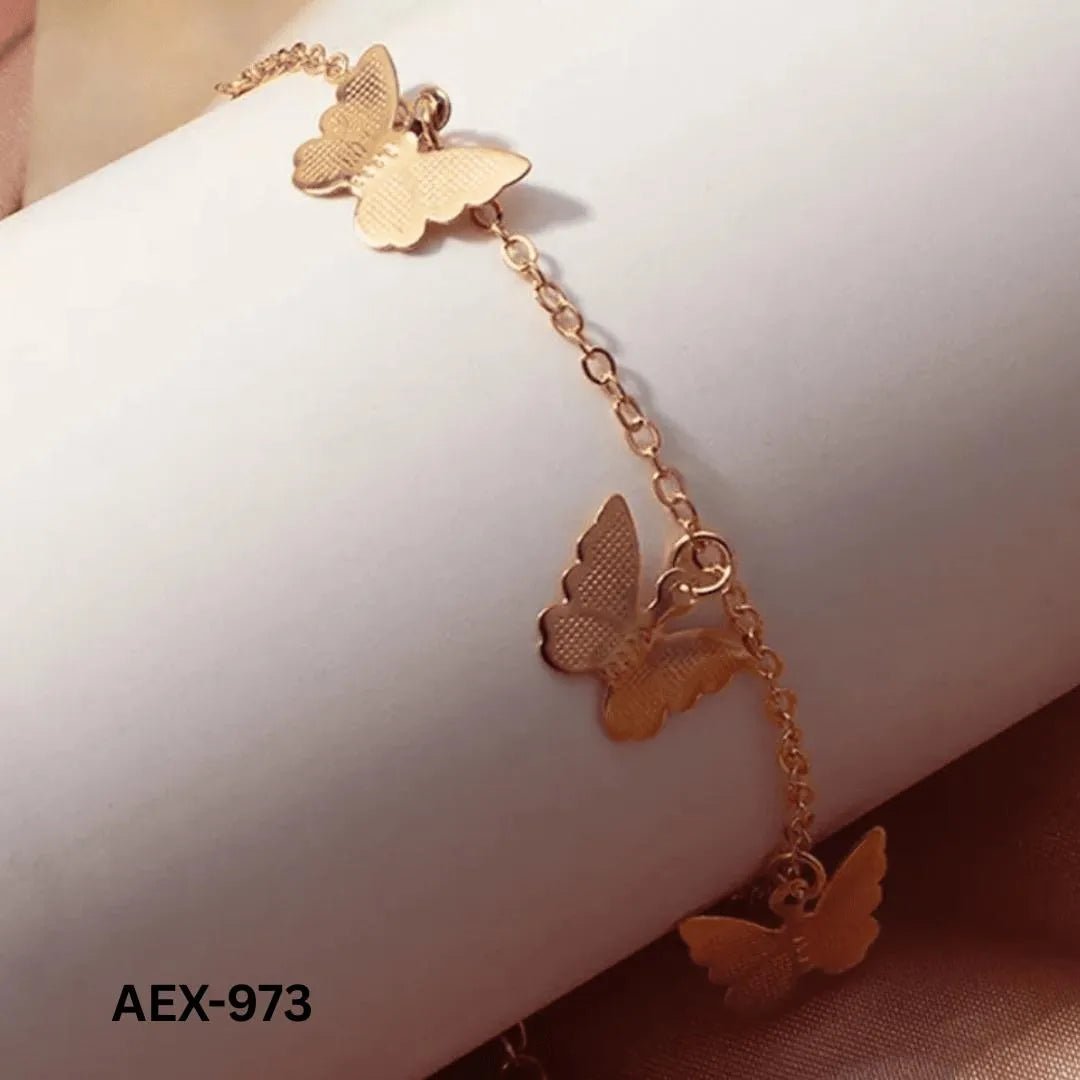 1PC Korean Butterfly Anklet Baraclet