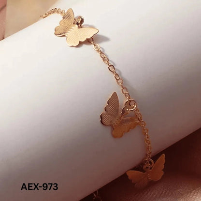 1PC Korean Butterfly Anklet Baraclet