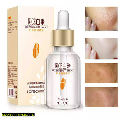 White Rice Skin Essence Serum 30ml – Brightening, Hydrating & Pore Minimizing Facial Serum