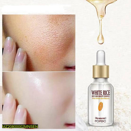 White Rice Skin Essence Serum 30ml – Brightening, Hydrating & Pore Minimizing Facial Serum