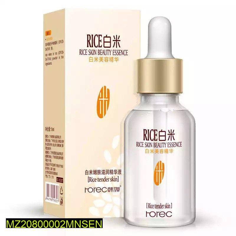 White Rice Skin Essence Serum 30ml – Brightening, Hydrating & Pore Minimizing Facial Serum