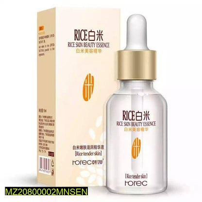 White Rice Skin Essence Serum 30ml – Brightening, Hydrating & Pore Minimizing Facial Serum