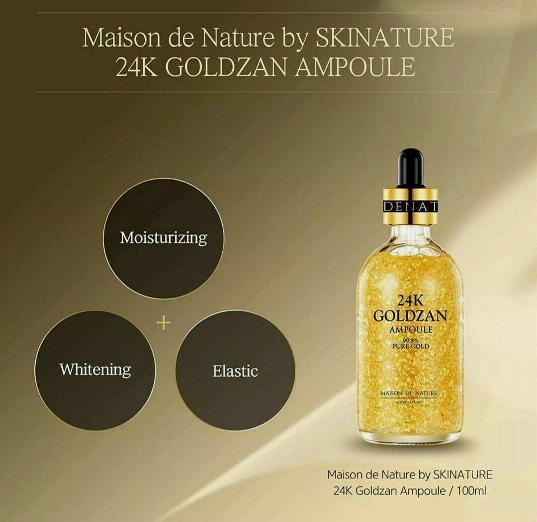 24K Gold Serum 50ml Anti-Aging Brightening Skin Care Serum