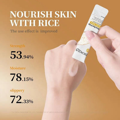 Premium Quality Rice Sleep Mask 20-Pack (4ml x 20) – Overnight Brightening & Hydration